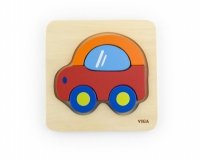 Viga 50172 Pierwsze puzzle maluszka - samochód 