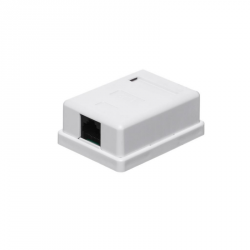 Netrack gniazdo kompletne natynkowe 1xRJ45 8p8c UTP Cat6 LSA