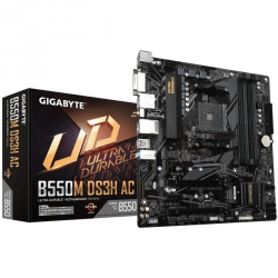 Płyta główna GIGABYTE B550M DS3H AC (Socket AM4 /micro ATX)