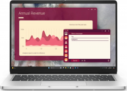 Notebook DELL Pro 14 PC14250 (14/8GB/SSD512GB/W11P/Srebrno czarny)