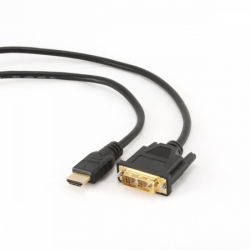 GEMBIRD HDMI - DVI-D 0.5 m 0.5m /s1x HDMI (wtyk) 1x DVI-D (wtyk)