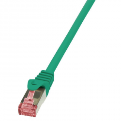 LOGILINK S/FTP Cat.6 0.5 m Zielony 0.5 Patchcord