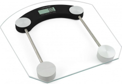 Waga łazienkowa ESPERANZA Pilates EBS008K (maks. 180kg /Czarno-przezroczysty)
