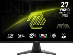 Monitor MSI MAG 27CQ6F (27 /VA /180Hz /2560 x 1440 /Czarny)