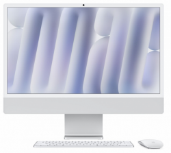Komputer All-in-One APPLE iMac 24 (24/M4/16GB/SSD256GB/Srebrny)