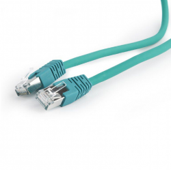 GEMBIRD GEMBIRD PP6A-LSZHCU-G-3M Gembird patchcord RJ45, kat. 6A, SFTP, LSZH, 3m, zielony 3 Patchcord