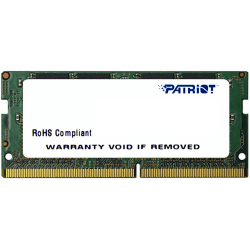 Pamięć PATRIOT (SODIMM/DDR4/8 GB/2400MHz/1.2V/17 CLCL/SINGLE)