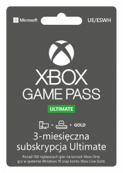 Subskrypcja ESD Game Pass Ultimate Retail 3M (QHX-00006)