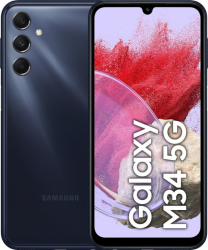 Smartphone SAMSUNG Galaxy M34 5G 6/128 GB Granatowy 128 GB Granatowy SM-M346BDBFXEO
