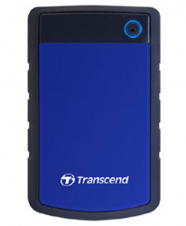 Dysk zewnętrzny HDD TRANSCEND StoreJet 25H3 (2TB /Niebieski )