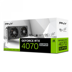 Karta graficzna PNY GeForce RTX 4070 SUPER VERTO 12GB GDDR6X (VCG4070S12DFXPB1-O)