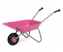 Rolly Toys 274802 Taczka Metalowa  rózowa