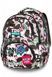 Plecak Coolpack CP Camo Pink Badges 27l Dart 2019