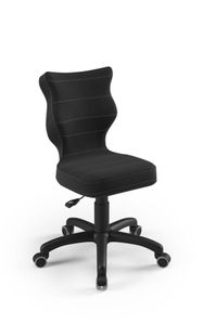 Krzesło dziecięce Entelo - Petit Czarny Velvet 24 rozmiar 3