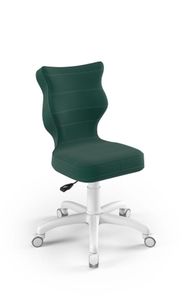 Krzesło dziecięce Entelo - Petit Biały Velvet 17 rozmiar 3