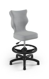 Krzesło dziecięce Entelo - Petit Czarny Velvet 05 rozmiar 4 WK+P