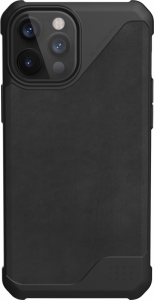UAG Metropolis LT LTHR ARMR - skórzana obudowa ochronna do iPhone 12 Pro Max (czarna)