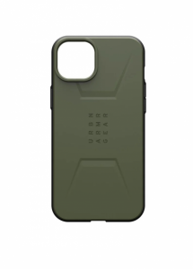 UAG Civilian Magsafe - obudowa ochronna do iPhone 15 Plus kompatybilna z MagSafe (olive)