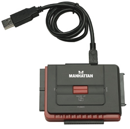 Adapter MANHATTAN USB 2.0 na SATA/IDE 179195 USB - IDE/SATA