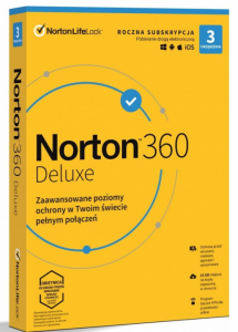 NORTON LIFE LOCK 360 deluxe 25GB PL 1 user 3 device 12mo generic ret1 mm