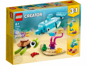 LEGO Delfin i żółw LEGO Creator 31128