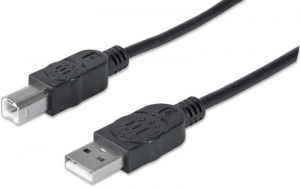 Kabel USB MANHATTAN USB 2.0 typ B (wtyk) 5