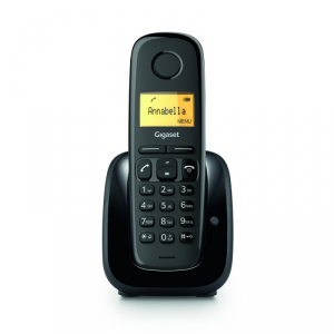 Telefon bezprzewodowy GIGASET DECT A180 czarny
