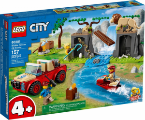 LEGO City 60301 - Terenówka ratowników dzikich zwierząt