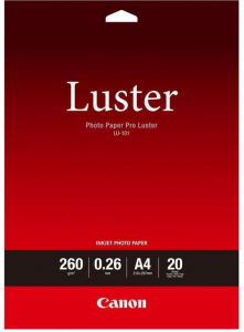 Papier CANON Pro Luster LU-101 Błyszczący 260g A4 6211B006