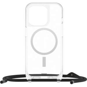 OtterBox React Necklace - obudowa ochronna ze smyczą do iPhone 15 Pro kompatybilna z MagSafe (clear)