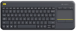 Klawiatura Bezprzewodowa LOGITECH K400 Plus Czarny