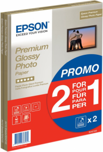 Papier EPSON Premium Glossy Photo Paper 255g A4 30 ark C13S042169