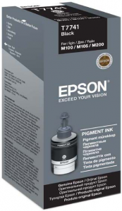 EPSON T7741 Pigment Czarny 140ml Butelka