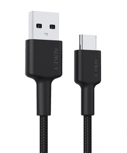 Kabel USB AUKEY USB typ C 1