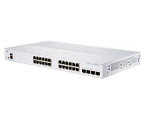 Cisco Przełącznik CBS350 Managed 24-port GE 4x10G SFP+