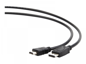 GEMBIRD CC-DP-HDMI-10M 10m /s1x HDMI (wtyk) 1x DisplayPort (wtyk)