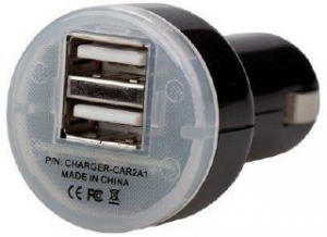 Ładowarka I-TEC 2x USB Czarny CHARGER-CAR2A1