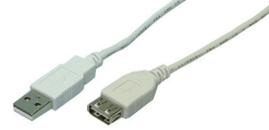 Kabel USB LOGILINK USB 2.0 typ A (gniazdo) 1.8
