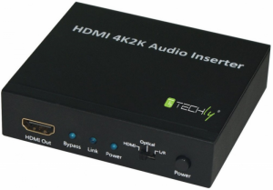 Przełącznik/Rozdzielacz Video TECHLY IDATA HDMI-AI4K