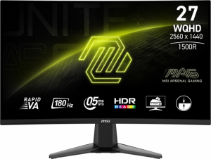 Monitor MSI MAG 27CQ6F (27 /VA /180Hz /2560 x 1440 /Czarny)
