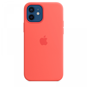 Silikonowe etui z MagSafe do iPhonea 12 i 12 Pro Różowe