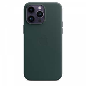 Etui skórzane z MagSafe do iPhone 14 Pro Max - leśna zieleń