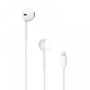 Słuchawki douszne Douszne APPLE MWTY3ZM/A (Lightning wtyk/Biały)