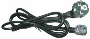 Kabel zasilający GEMBIRD Standardowy 1.8m. PC-186A-VDE