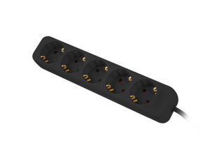 Listwa zasilająca LANBERG PS0-05F-0150-BK