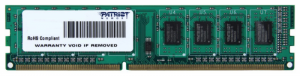 Pamięć PATRIOT DIMM DDR3 4GB 1333MHz 9CL 1.5V SINGLE