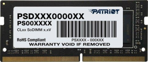 Pamięć PATRIOT SODIMM DDR4 8GB 2400MHz 17CL 1.2V SINGLE