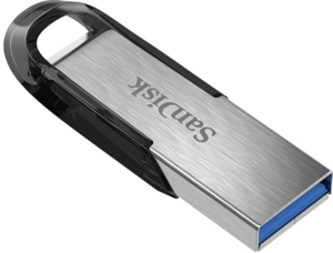 Pendrive (Pamięć USB) SANDISK 128 GB USB 3.0 Srebrno-czarny