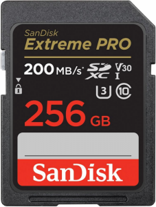 Karta pamięci SANDISK 256 GB Opakowanie