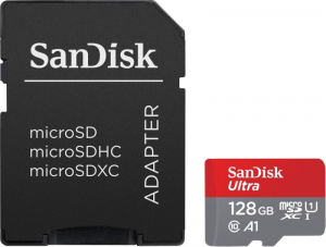Karta pamięci SANDISK 128 GB Adapter